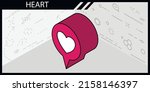 heart isometric design icon.... | Shutterstock .eps vector #2158146397