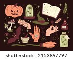 halloween holiday spooky... | Shutterstock .eps vector #2153897797