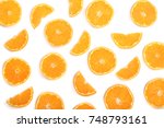 Slices Of Orange Or Tangerine...