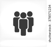 people vector icon | Shutterstock .eps vector #378571234