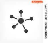 Business  Network Vector Icon