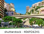 Cityscape of Monaco. Principality of Monaco, French Riviera