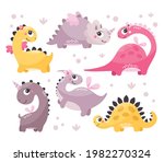 cute wild vector set with... | Shutterstock .eps vector #1982270324