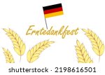 Erntedankfest German...