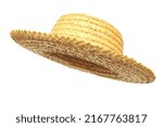 Retro farming fashionable straw hat