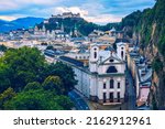 Panoramic View Of Salzburg...