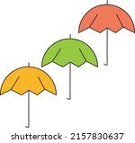 umbrella vector. fit for... | Shutterstock .eps vector #2157830637