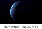 Small photo of Planet earth globe view from spaceflight with realistic earth surface from space and world map as in outer space point of view . Elements of this image furnished by NASA planet earth and space .