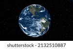 Small photo of Planet earth globe view from spaceflight with realistic earth surface from space and world map as in outer space point of view . Elements of this image furnished by NASA planet earth and space .