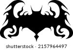 new bat icon. batman logo... | Shutterstock .eps vector #2157964497