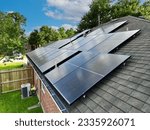 Black Solar Panels On Roof