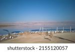 Dead Sea Beach By Day In Israel