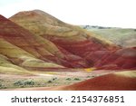 Painted Hills Mitchell Oregon Yellow Spring Wildflowers