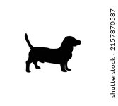 dog symbol silhouette . dog... | Shutterstock .eps vector #2157870587