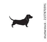 dog symbol silhouette . dog... | Shutterstock .eps vector #2157870591