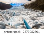 Franz Josef Glacier in Southern Alps, New Zealand South Island