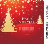 new year's background | Shutterstock .eps vector #31706203