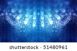 beautiful background in blues ... | Shutterstock . vector #51480961