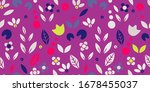 abstract floral pattern.... | Shutterstock .eps vector #1678455037