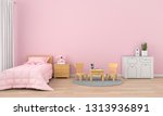 Pink Children Room Interior For ...