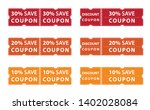 coupon discount offer save upto ... | Shutterstock .eps vector #1402028084