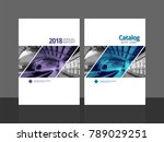 corporate cover design for... | Shutterstock .eps vector #789029251