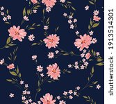 seamless spring floral pattern... | Shutterstock .eps vector #1913514301