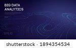 abstract big data flow... | Shutterstock .eps vector #1894354534