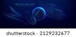big data analytics abstract... | Shutterstock .eps vector #2129232677