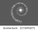 abstract vector magic glow star ... | Shutterstock .eps vector #2173492071