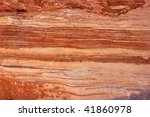 Red Striped Rock Texture