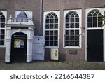 Small photo of Illustration Editorial. Amsterdam, Nederlands. October 6, 2022. House of the Beguines. Historical Chapel