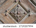 Close Up Of An Old Wooden Door...