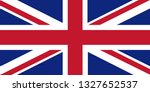 flag of united kingdom of great ... | Shutterstock . vector #1327652537
