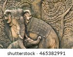 Stone Carved Elephants From...