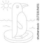 penguin vector art  icons  and... | Shutterstock .eps vector #2172315651