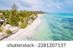 Small photo of Zanzibar Beach is an exotic paradise with stunningly clear waters and stretches of pristine white sand that beckon to tourists seeking a tropical escape.