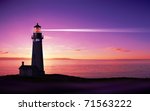 Lighthouse Searchlight Beam...