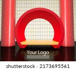 best red background in water ... | Shutterstock .eps vector #2173695561