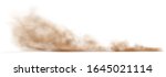 dust sand cloud on a dusty road ... | Shutterstock .eps vector #1645021114