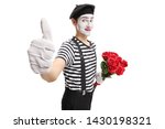 Mime Holding A Bunch Of Red...