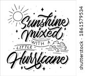 sunshine mixed with a little... | Shutterstock .eps vector #1861579534
