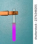 Small photo of The presence of reducing sugars is indicated by the appearance of reddish-brown precipitate in test tubes.