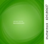 vector abstract elegant green... | Shutterstock .eps vector #604180637