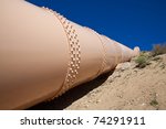 Pipeline In The Mojave Desert ...
