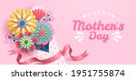 happy mother's day banner ... | Shutterstock .eps vector #1951755874
