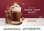 Creamy Hot Chocolate Drink Ad...