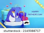 3d father's day sales poster... | Shutterstock .eps vector #2165088717