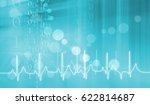 digital abstract medical... | Shutterstock . vector #622814687