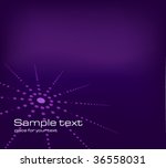 modern violet background | Shutterstock .eps vector #36558031